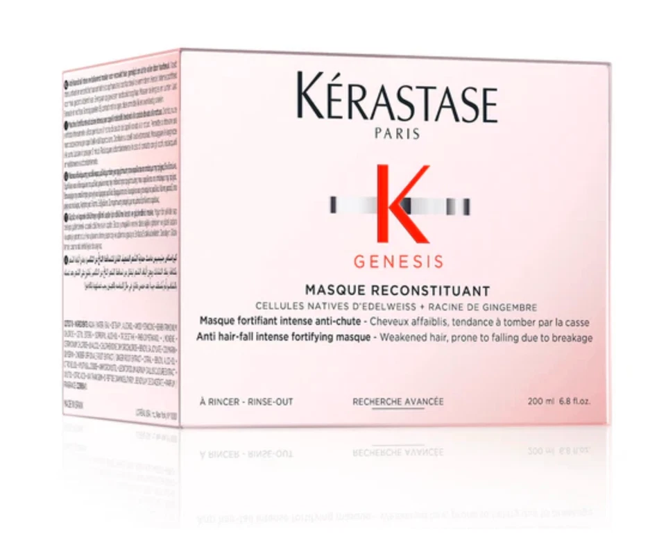 Máscara Kérastase Genesis Reconstituyente Una máscara fortificante intensa anti-caída del cabello Foto 1 de 1