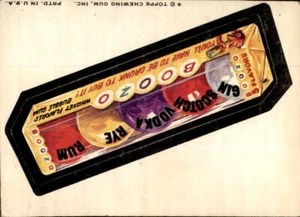 Wacky Packages 1974 serie 7 #6 Boozo Gum - bueno - Imagen 1 de 1
