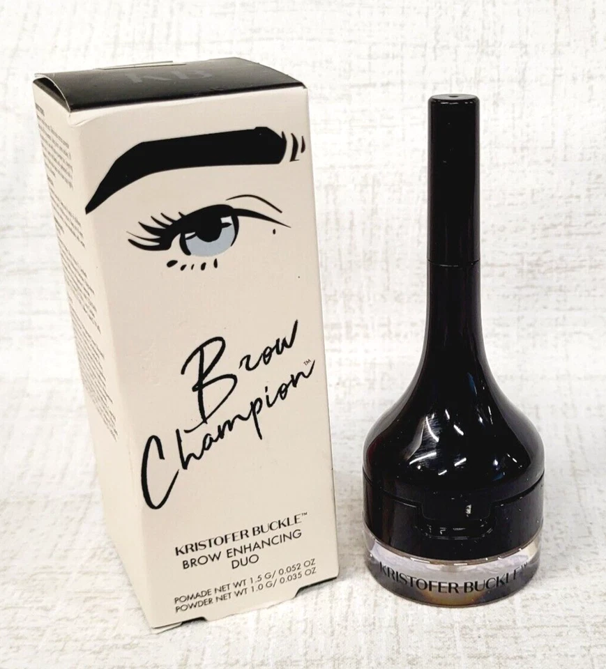 Kristofer Buckle Brow Champion Brow Enhancing Duo Pomade Powder Eyebrow BLONDE - Image 1 of 1