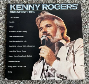 Kenny Rogers Greatest Hits 1980 Liberty LOO-1072 Vinyl  LP Compilation - Picture 1 of 23