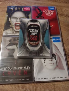 American Horror Story Seasons 1-4 DVD All Complete. 1 Used 3 New PROMO - Picture 1 of 6