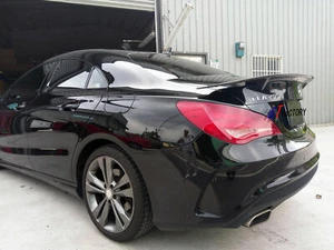RT STYLE CARBON REAR TRUNK WING SPOILER FOR MERCEDES BENZ W117 CLA SEDAN - Picture 1 of 5