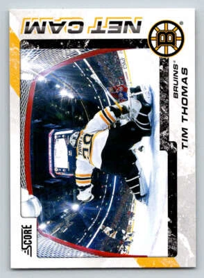 2011-12 Score Net Cam #1 Tim Thomas (ref 175596) - Image 1 of 2