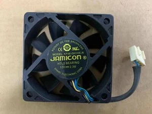 1 PIEZA JAMICON 6CM 6015 KF0615H1HK-R 12V 2.3W 4-hilos ventilador de refrigeración - Imagen 1 de 3
