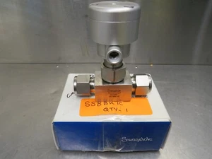 Swagelok SS-8BK-1C Bellows Valve - Rebuilt - Picture 1 of 3