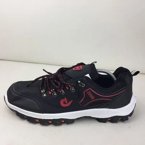 Hombres Negro Sintético Ropa Activa Deportiva Entrenador Tenis Hombres Reino Unido 11 Eur 45 NUEVO - Imagen 1 de 15