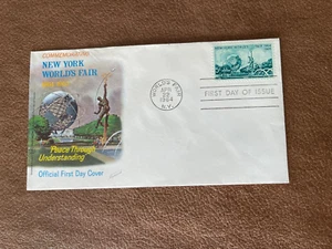 mystamps US 1244 FDC, New York World's Fair, 1964-1965 - Picture 1 of 2