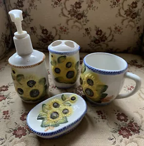 Retro: Bathroom 4-piece Vanity Set - Picture 1 of 7