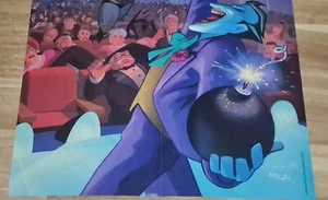 Superman & Batman magazine promotional poster - Picture 1 of 4