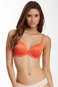 Nwt Chantelle C Chic Sexy Spacer Schaum Orange Klassisch T - Shirt 3585 Uw Bh - Picture 1 of 4