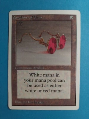 🔨👓Sunglasses of Urza👓🔨 Unlimited Vintage 1993 MTG | LP/MP/Ex | Actual pics! - Image 1 of 4