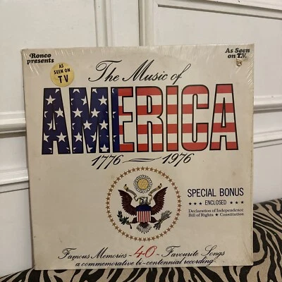 33 LP - Richmond Strings, Mike Sammes - The Music of America - 1776-1976, Ronco - Image 1 of 4