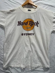 Hard Rock Cafe Herren Large Vintage 90s Sydney Australia Graphic Logo Tee - Bild 1 von 5