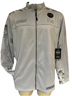 NEW Pittsburgh Pitt Panthers Colosseum Athletics Camo Full Zip Jacket Men's L - Image 1 of 4