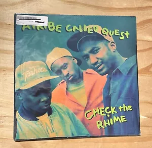 Tribe Called Quest "Check The Rhyme" Vinyl Records Factory Sealed NEW OLD STOCK - Picture 1 of 4