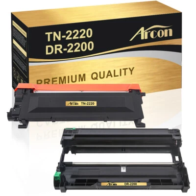 Trommel & Toner Kompatibel with Brother DR-2200 TN-2220 HL-2215 MFC-7360N - Bild 1 von 4