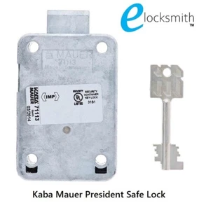Kaba Mauer President Safe Lock with 2 x 25mm keys - Locksport - Safes - Locks - Picture 1 of 3