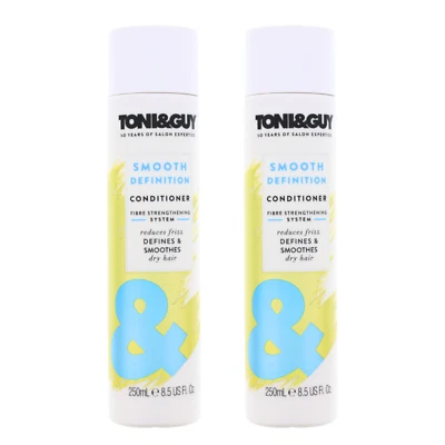 2 x Toni&Guy Smooth Definition Conditioner Haarspülung je 250ml Trockenes Haar