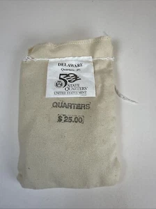 Neuwertig genäht Delaware (P) Quarters 25$ 100 Quarters 1998 - Bild 1 von 6
