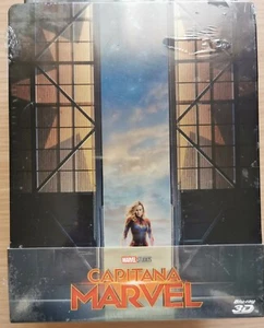 BLU-RAY 3D CAPITANA MARVEL - Steelbook Blu-Ray - Brie Larson; Samuel L. Jackso - Imagen 1 de 1