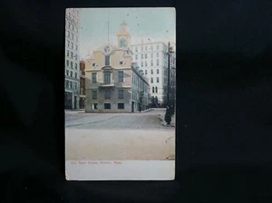 Postal de colección - Boston, Misa - Antigua Casa del Estado - no publicada - Imagen 1 de 2