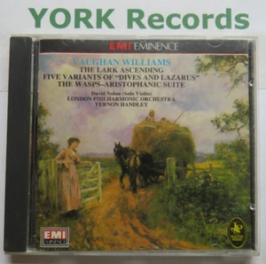 VAUGHAN WILLIAMS - The Lark Ascending etc. HANDLEY London PO - Ex CD EMI Eminence - Bild 1 von 3