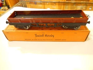 Wagon marchandises a ridelles basses par HORNBY echelle 0 en boite - Picture 1 of 5