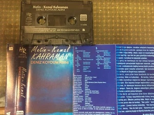Metin & Kemal Kahraman Deniz Koydum Adini rare tested EX cassette tape Turkish - Picture 1 of 4