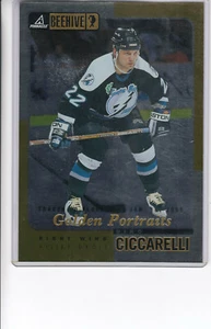 97/98 Pinnacle Beehive Tampa Bay Dino Ciccarelli Golden Portraits 5x7 card #29 - Picture 1 of 2