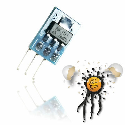 AMS1117 IoT ESP8266 Arduino Spannungskonverter Spannungsregler Modul 3.3V 800mA - Bild 1 von 2