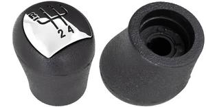 POMMEAU LEVIER DE VITESSE 5 VITESSES POUR RENAULT CLIO II KANGOO TWINGO I CHROME - Foto 1 di 1