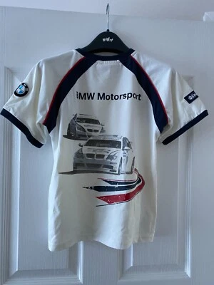 BMW motorsport kids child t-shirt - genuine - bought BMW Munich rare - Image 1 of 4