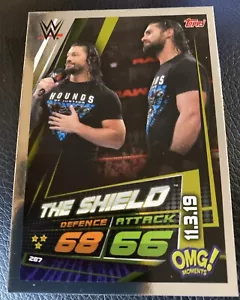 Roman Reigns The Shield wwe wwf wcw Foil Parallel Card - Picture 1 of 1