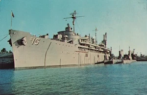 AK Key West Florida US Naval Base USS Bushnell U-Boot Tender 1965 Stempel - Bild 1 von 2