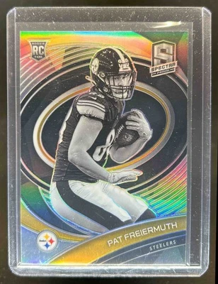 2021 Spectra Pat Freiermuth RC Rookie #3/99 Steelers - Image 1 of 2
