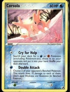 Corsola 37/115 Holo EX Unseen Forces Pokemon EXC BUY 2 CARDS GET 1 FREE!! - Picture 1 of 1