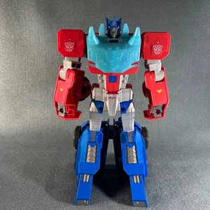 Transformers Bumblebee Cyberverse Adventures Optimus Prime 10 Inch Figur - Bild 1 von 11