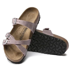 Birkenstock Franca Oiled Leather Sandale Lavender Blush EU 40 US L9 schmal - Bild 1 von 14