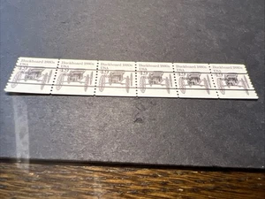 SCOTT#2124a 4.9 CENT BUCKBOARD COIL STRIP OF 5 PRECANCELLED MNH -US - Picture 1 of 1