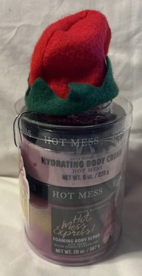 Onyx Bathhouse Hot Mess Foam Body Scrub W/Pomegranate Oil/Hydrate Body Cream - Image 1 of 4