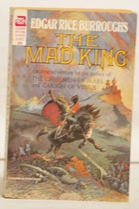 Edgar Rice Burroughs / Mad King 51401 60¢ Exciting Adventure by Author 1964 - Picture 1 of 1