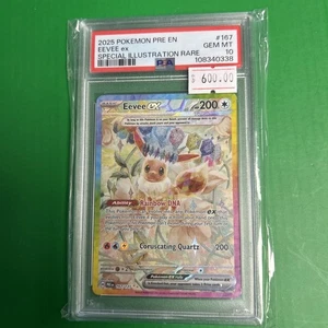 Eevee EX 167/131 Prismatic Evolutions Special Illustration Rare PSA 10 - Picture 1 of 2