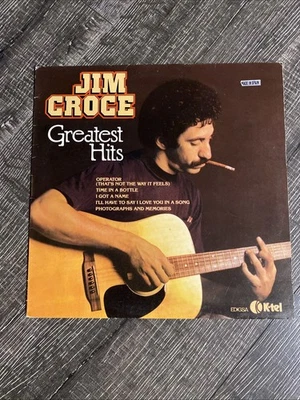 Jim Croce Greatest Hits Vinyl LP Record 1981 EDIGSA K-Tel 18L0223 Spain Import - Image 1 of 4