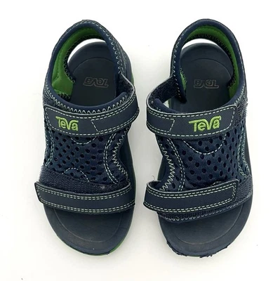 Sandalias de agua Teva Kids XLT Psyclone azul marino y verde EE. UU. 9 UE 26 aventura Foto 1 de 4