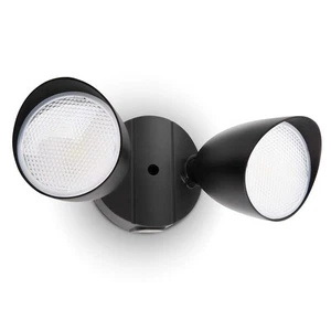 6222B-D2D 2500 Lumen 32 Watt Dusk to Dawn Dual-Head Flood Light Outdoor Water... - Picture 1 of 8