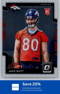 2017 Donruss Optic #144 Jake Butt Rookie Denver Broncos AB1 - Picture 1 of 2