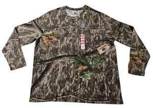 Mossy Oak Camo Shirt Mens 2XL (50-52) Scent Control Hunting Long Sleeve NWT - Bild 1 von 4
