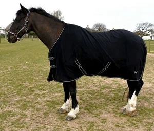 Rhinegold Suede Fleece Rug 5’3 - Travel Stable Cooler - Picture 1 of 1