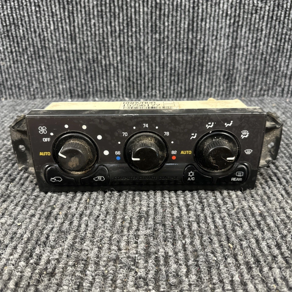 99-01 Oldsmobile Bravada Calentador Automático Control de Temperatura CA 15756177 OEM Foto 1 de 4