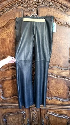 Pantalones acampanados de cuero vintage de John Carlisle Signature Foto 1 de 4